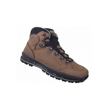 Ghete barbati -  Piele naturala - Maro