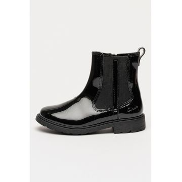 Ghete Chelsea de piele cu fermoar Astrol