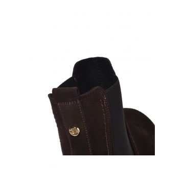 Ghete Chelsea din piele intoarsa