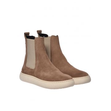 Ghete Chelsea din piele intoarsa