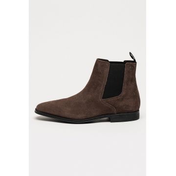 Ghete Chelsea din piele intoarsa Paulton Easy