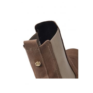 Ghete Chelsea din piele intoarsa