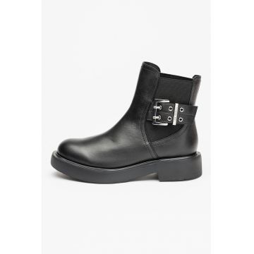 Ghete Chelsea din piele