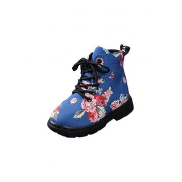 Ghete  Neimblanite - Model Flowers - Fete - Fermoar - Siret - Multicolor