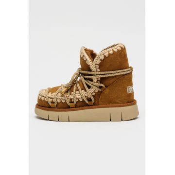 Ghete slip-on din piele intoarsa Bounce