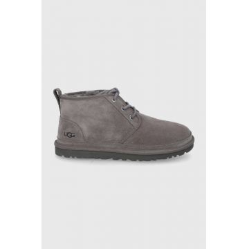 UGG Pantofi de piele întoarsă Numel bărbați, culoarea bej