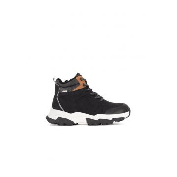 Bocanci sport copii -  AVO-3299-002 - negru - tesatura