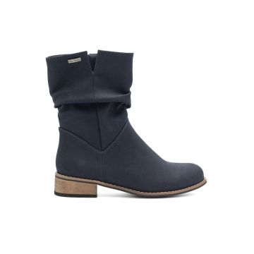Botine dama -  bleumarin - textil WS14087-02