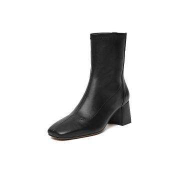 Botine dama CEO-ASALA-01 -  Textil - Negru