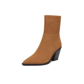 Botine dama CEO-HY23222S-1 -  Textil - Bej
