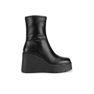 Botine dama  CEO-HY60195-1 - negru - sintetic