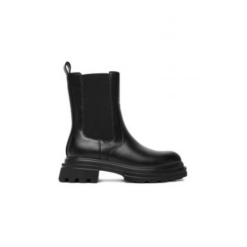 Botine dama CEO-HY66001-2 -  Textil - Negru