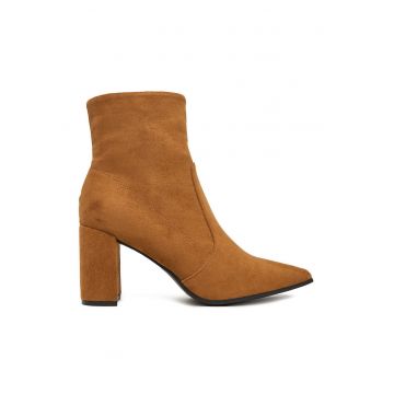 Botine dama -  CEO-R25AW2401 - culoare maro - sintetic -