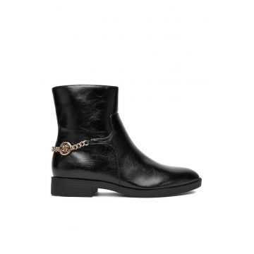 Botine dama  CEO-RASHA-01 - negru - sintetic