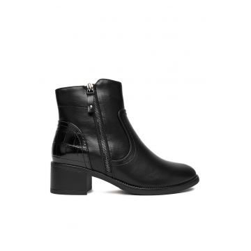 Botine dama CEO-RE21E838-37 -  Textil - Negru