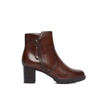 Botine dama  CEO-WB-LETICIA-01 - piele naturala - maro