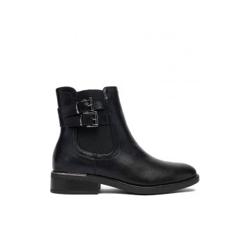 Botine dama CEO-WS6397-03 -  Textil - Negru