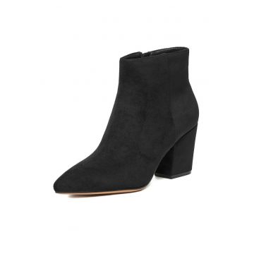 Botine dama -  CEO-ZAKIA-01 - negru - textil