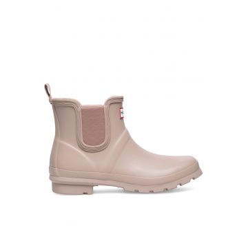 Botine dama -  HFW-001 - roz - cauciuc