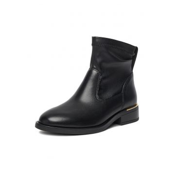 Botine dama -  negru - piele naturala CEO-RST-6397-02 -