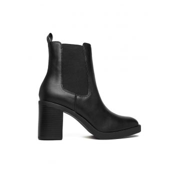 Botine dama -  negru - sintetic - CEO-R25AW09091