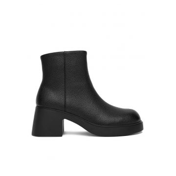 Botine dama -  negru - textil CEO-HY2T683S-1