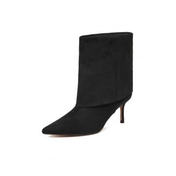 Botine dama -  negru - textil CEO-JUMANAH-01
