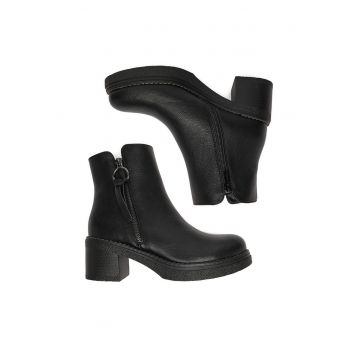 Botine dama -  negru - textil CEO-WS6570-07