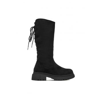 Cizme pentru fete -  negru