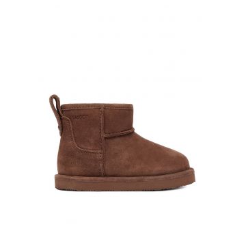 Cizme sport fete -  piele naturala - maro