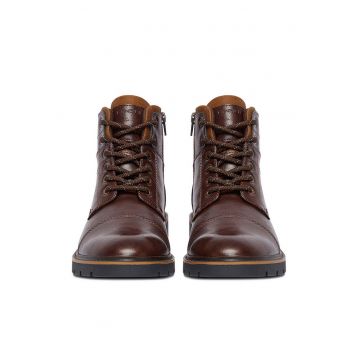 Ghete barbati  maro - tesatura - model CEO-2011 124AM