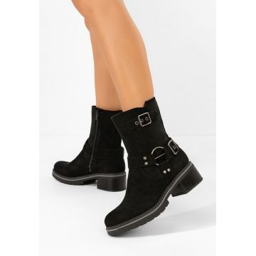 Ghete cu toc Gleira negre