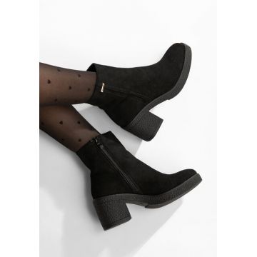 Ghete cu toc Mildred negre