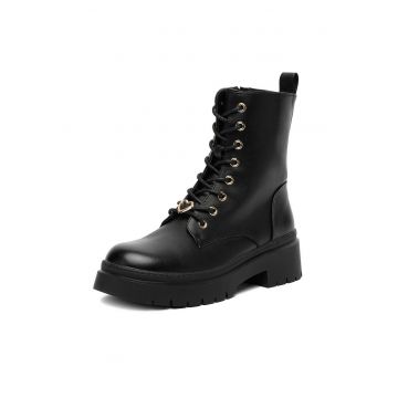 Ghete dama  CEO-HY90107-2A - negru - sintetic