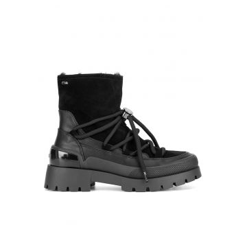 Ghete dama CEO-MI001714043W -  Piele naturala - Negru