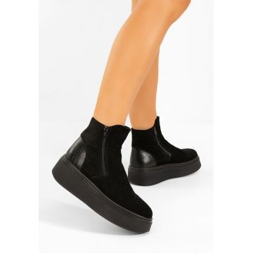 Ghete dama piele Andiora negre