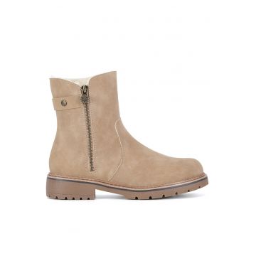 Ghete dama  WS6207-10 - bej - textil