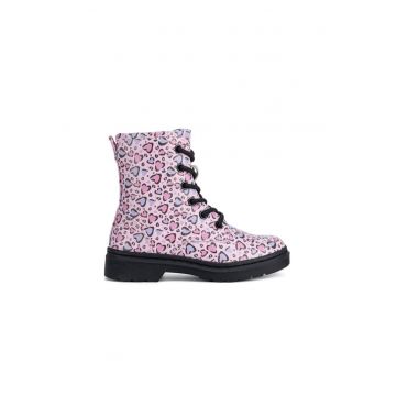 Ghete fete -  sintetic - roz