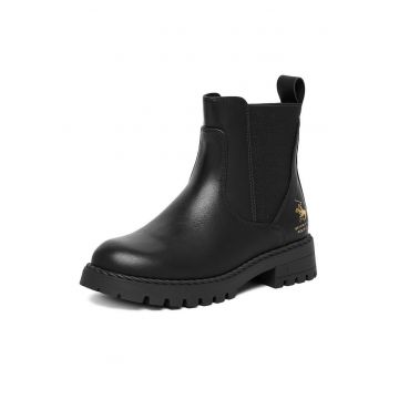 Ghete fete -  textil - negru