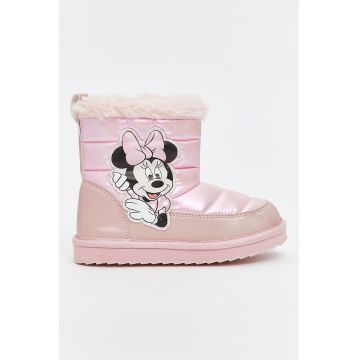 Ghete matlasate cu Minnie Mouse
