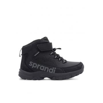 Ghete sport copii -  CEO-WINTER WAVE CP86 - unisex - negru - trekking