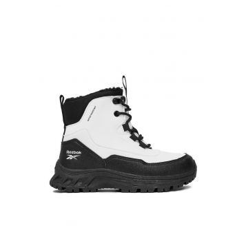 Ghete sport fete -  negru/alb