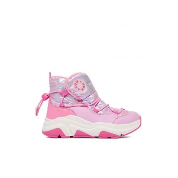 Ghete sport fete -  textil - roz