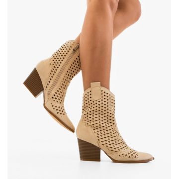 Botine dama Cameron Bej