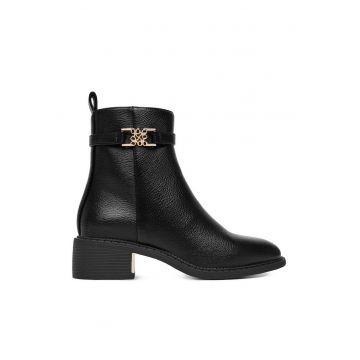 Botine dama  CEO-GAJDA-01 - negru - sintetic