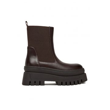Botine dama CEO-HY60290S-1 -  Textil - Maro