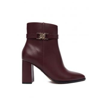 Botine dama CEO-NASIRA-01 -  Textil - Bordeaux