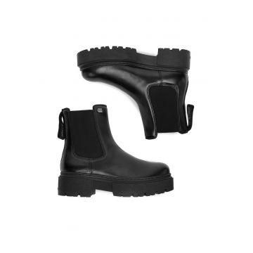 Botine dama CEO-WB-ADELA-10 -  Piele naturala - Negru
