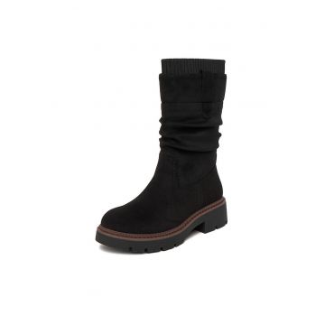 Botine dama CEO-WS6332-01 -  Textil - Negru