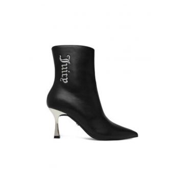 Botine dama -  negru - fermoar